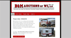 Desktop Screenshot of bm-auctions.com